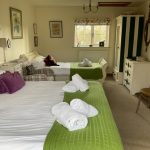 Lettuce Lodge Bedroom at Broccoli Bottom Holiday Self Catering accommodation in Rutland